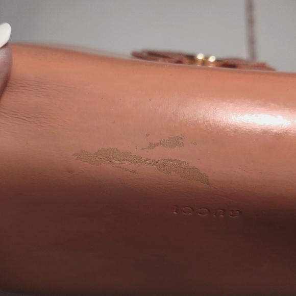 Gucci vintage "marmont bow" leather wallet - Picture 4 of 11